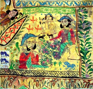 אקריל על בד ערבי רפוי 150X150