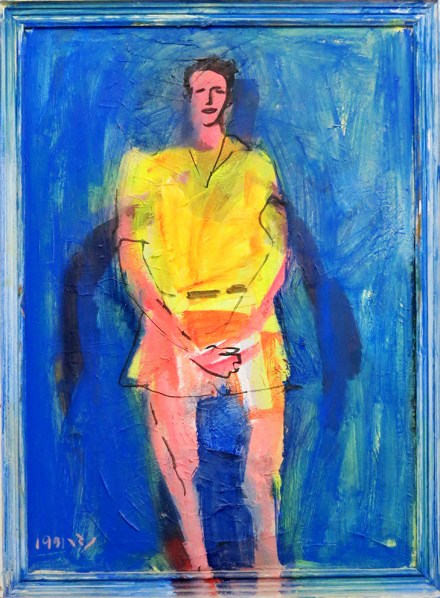 יורם נדר, ציור שמן על בד, 1991a