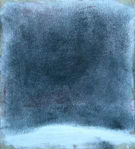 דיונה, גיר על קרטון.