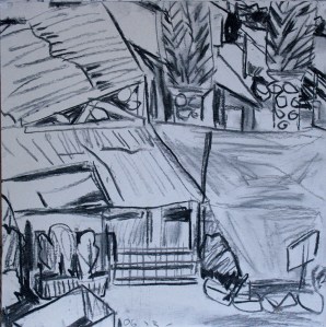 לעת ערב נהגתי לעלות להר  וממרומיו לרשום את הכפר הנחמד.