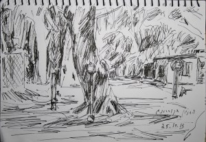 חניון הקראוונים בקוררונג, 25.10.13