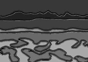 עיבוד מחשב קיטשי לנוף עוד יותר קיטשי.