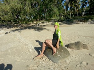 משועשעת מאוד..